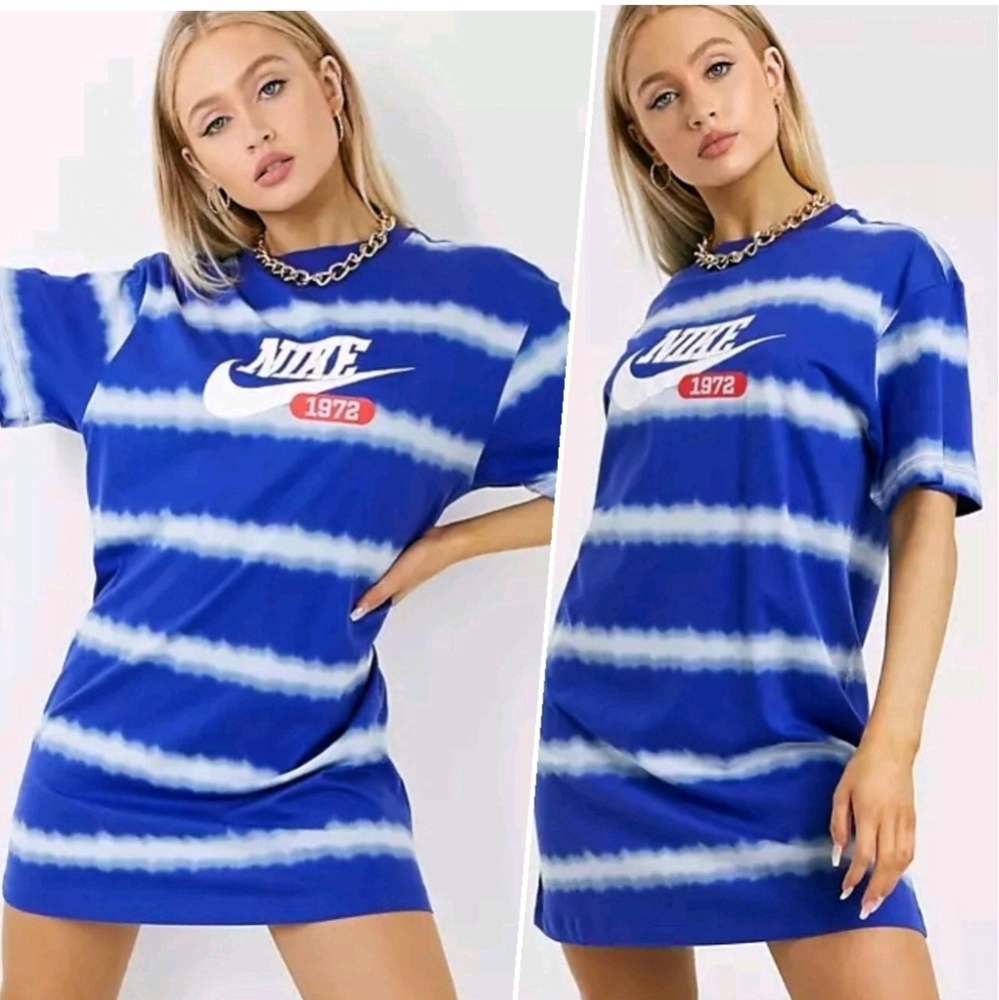 Nike Americana USA boyfriend tie dye dress 